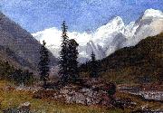 Albert Bierstadt Rocky Mountains oil on canvas